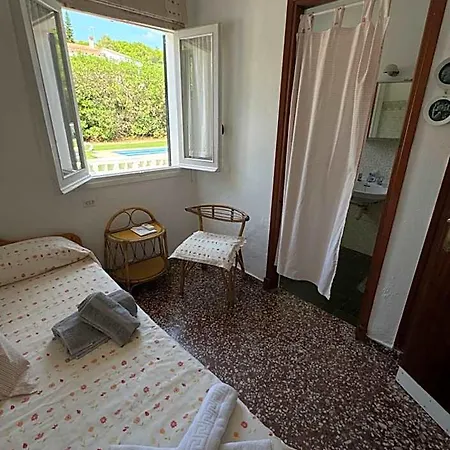 호텔 Rustic Garden Minorcan Style With Private Pool And Sea