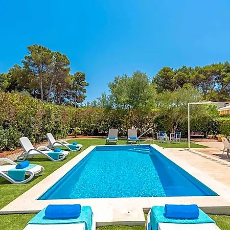 호텔 Rustic Garden Minorcan Style With Private Pool And Sea
