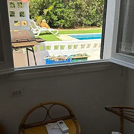 Rustic Garden Minorcan Style With Private Pool And Sea 손 보우